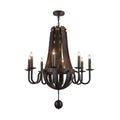 36 Inch 8 Light Chandelier