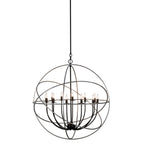 36 Inch 12 Light Chandelier