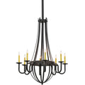 38 Inch 8 Light Chandelier