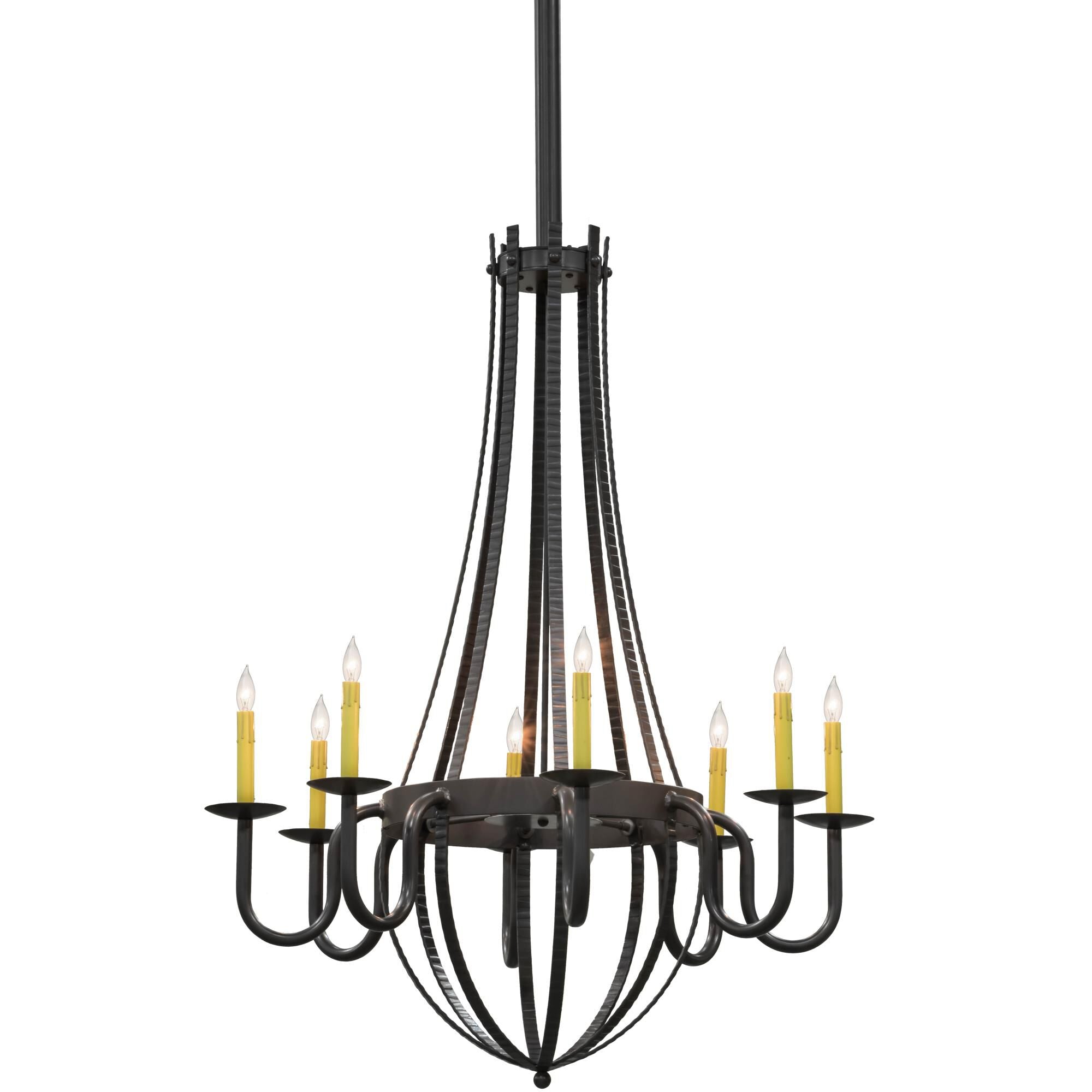 38 Inch 8 Light Chandelier