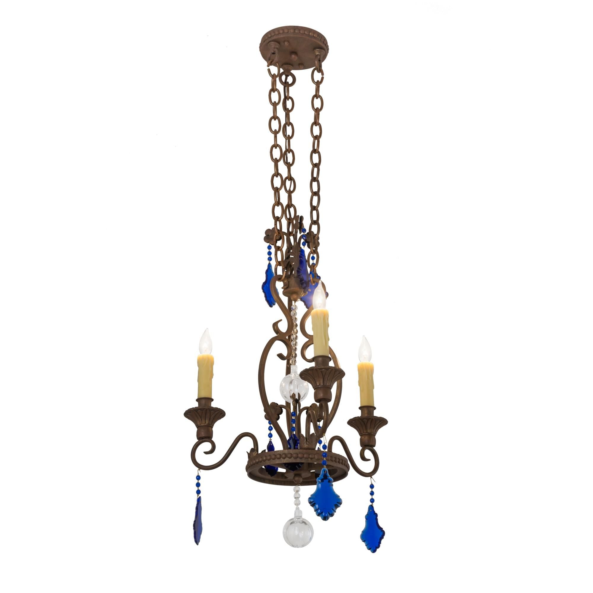 18 Inch 3 Light Mini Chandelier