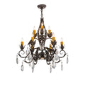 26 Inch 9 Light Chandelier