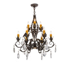 26 Inch 9 Light Chandelier