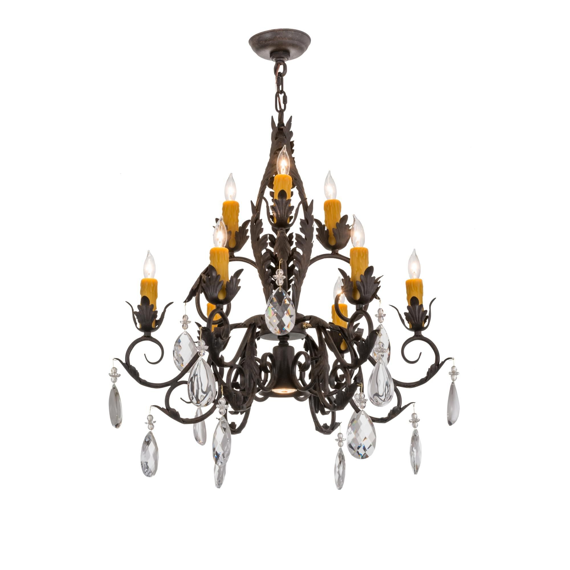 26 Inch 9 Light Chandelier
