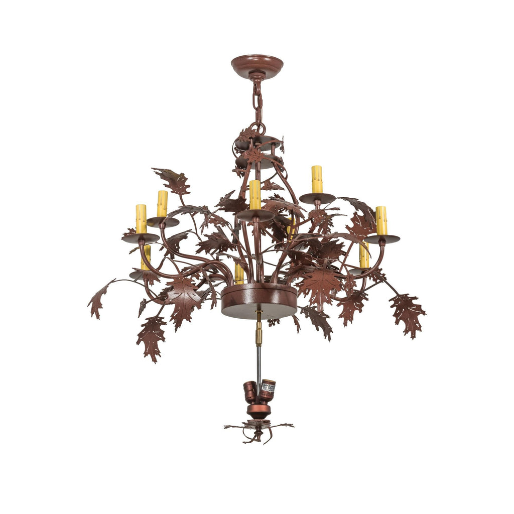 34 Inch 9 Light Chandelier