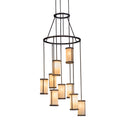 35 Inch 9 Light Chandelier
