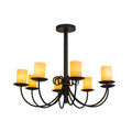 40 Inch 8 Light Chandelier