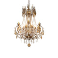 38 Inch 12 Light Chandelier