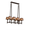 38 Inch 8 Light Mini Chandelier