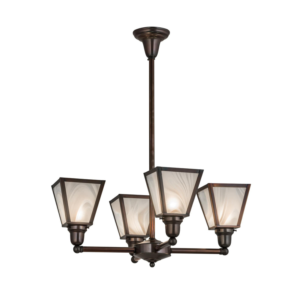 26 Inch 4 Light Chandelier