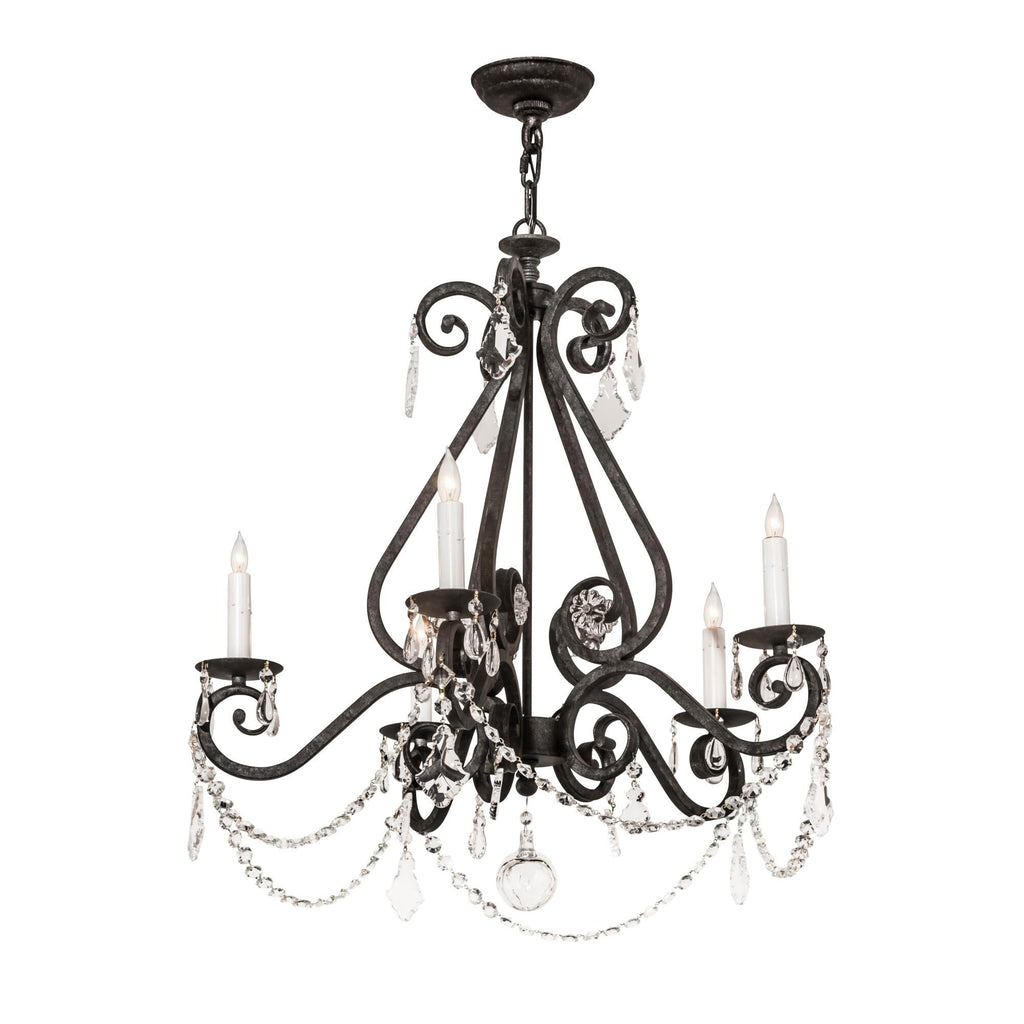 26 Inch 5 Light Chandelier