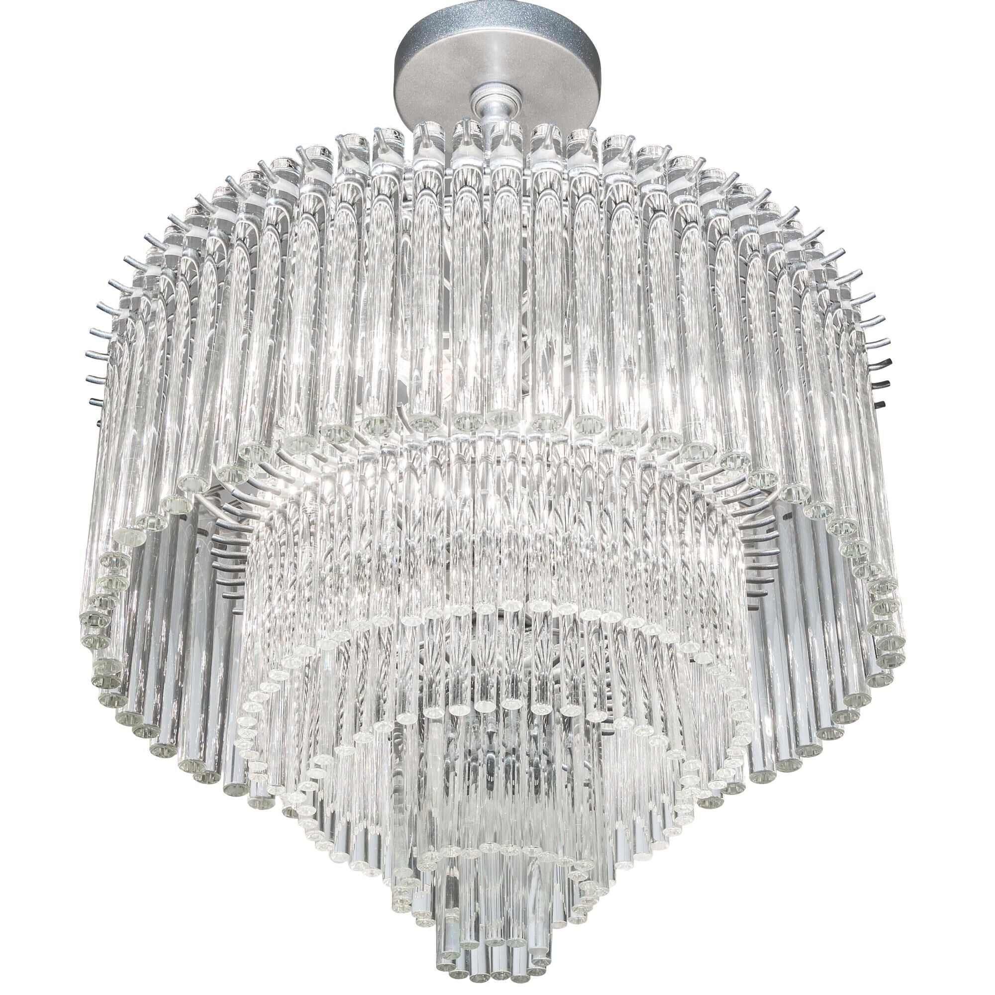 Marquee 24 Inch 8 Light Chandelier