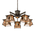 40 Inch 5 Light Chandelier