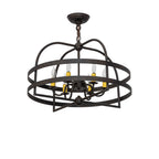 Aldari 22 Inch 6 Light Mini Chandelier
