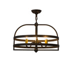 Aldari 22 Inch 6 Light Mini Chandelier