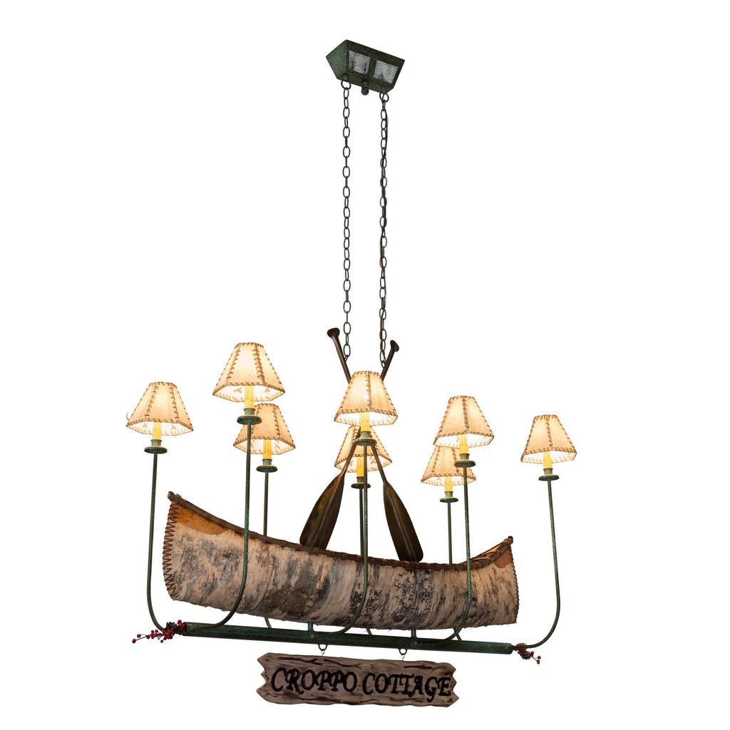 Personalized 51 Inch 8 Light Chandelier
