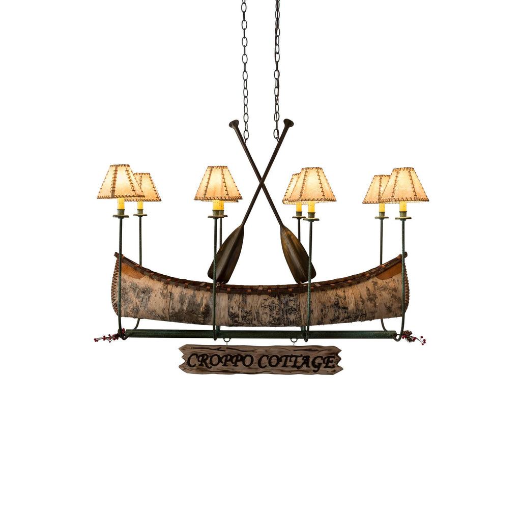 Personalized 51 Inch 8 Light Chandelier