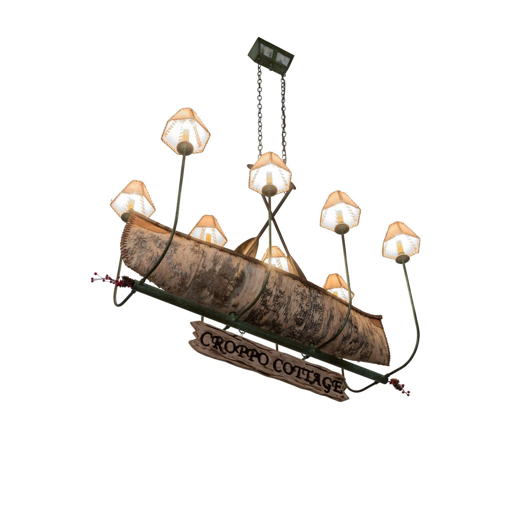 Personalized 51 Inch 8 Light Chandelier