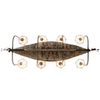 Personalized 51 Inch 8 Light Chandelier