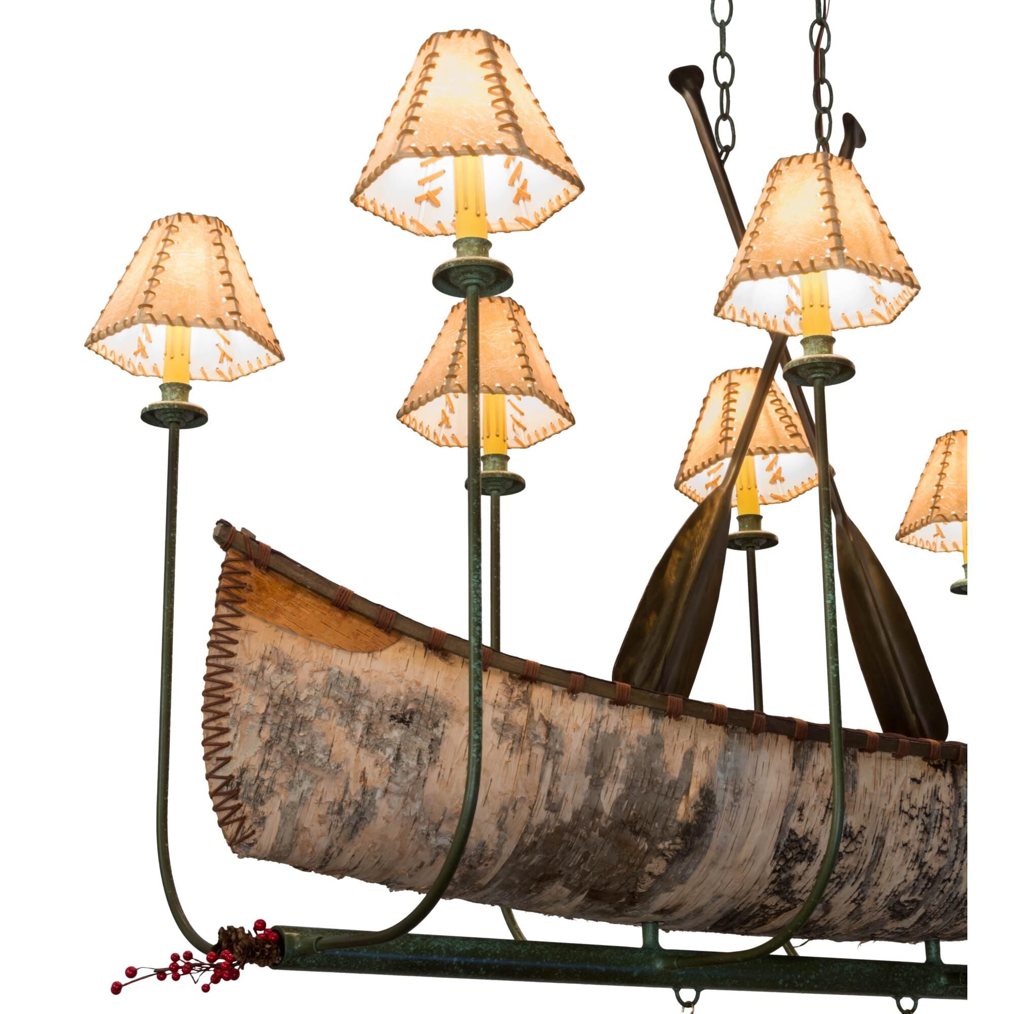 Personalized 51 Inch 8 Light Chandelier