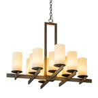 36 Inch 12 Light Chandelier