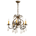 24 Inch 5 Light Chandelier