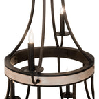 Georgetown 36 Inch 12 Light Chandelier