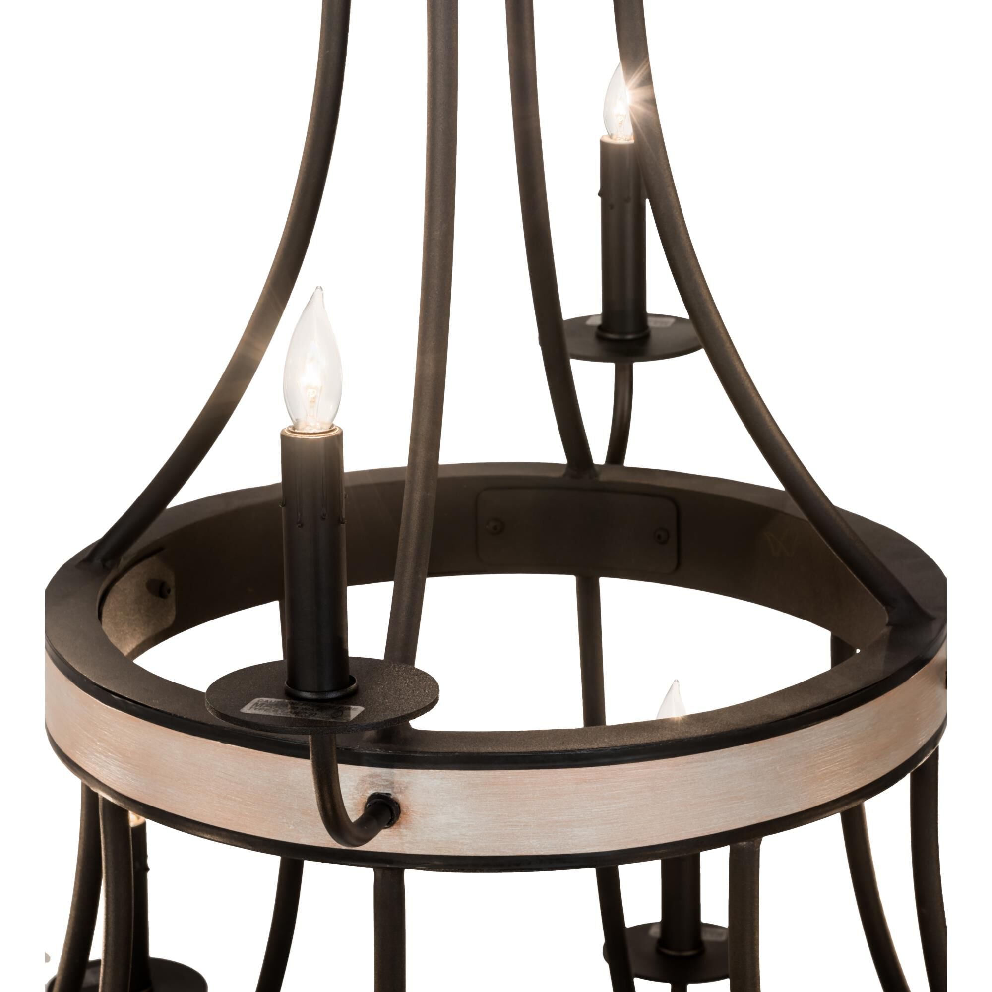Georgetown 36 Inch 12 Light Chandelier