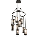 36 Inch 9 Light Chandelier