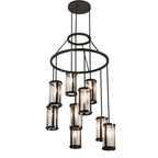36 Inch 9 Light Chandelier