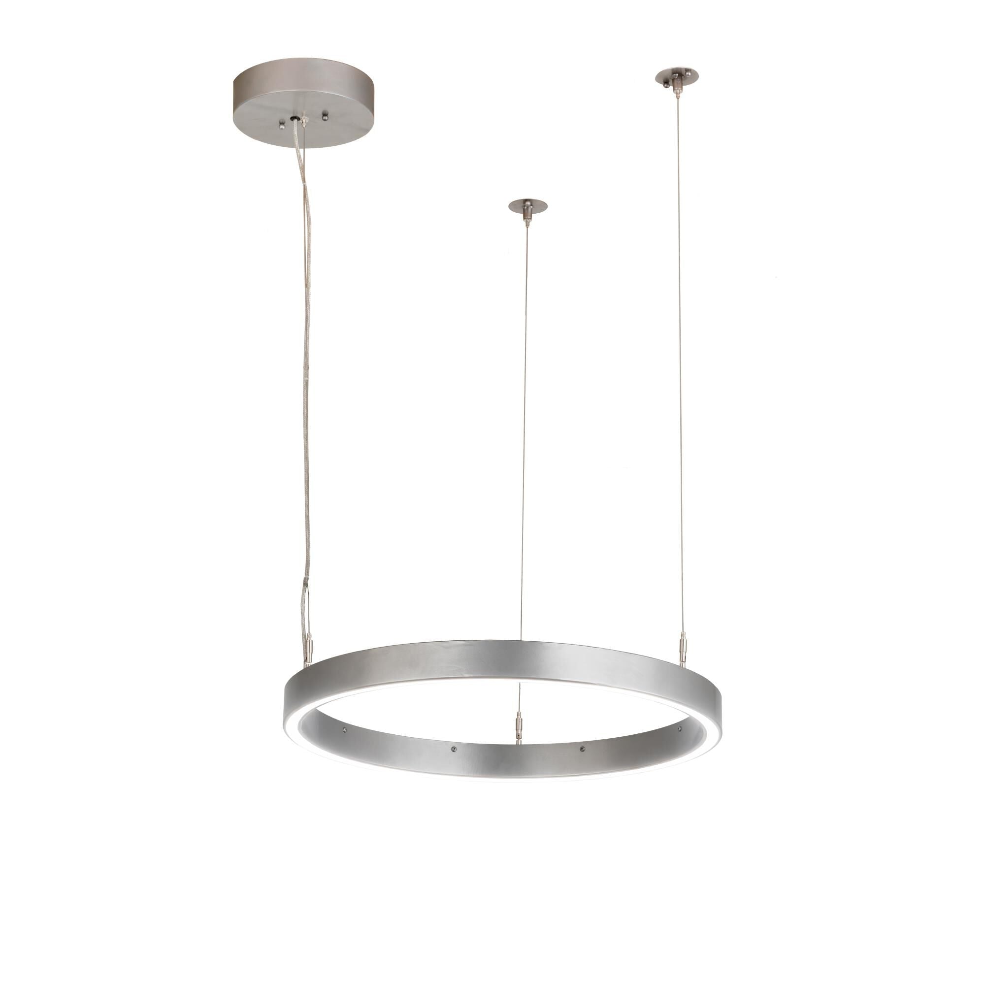 24 Inch 1 Light LED Chandelier