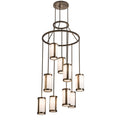 35 Inch 9 Light Chandelier