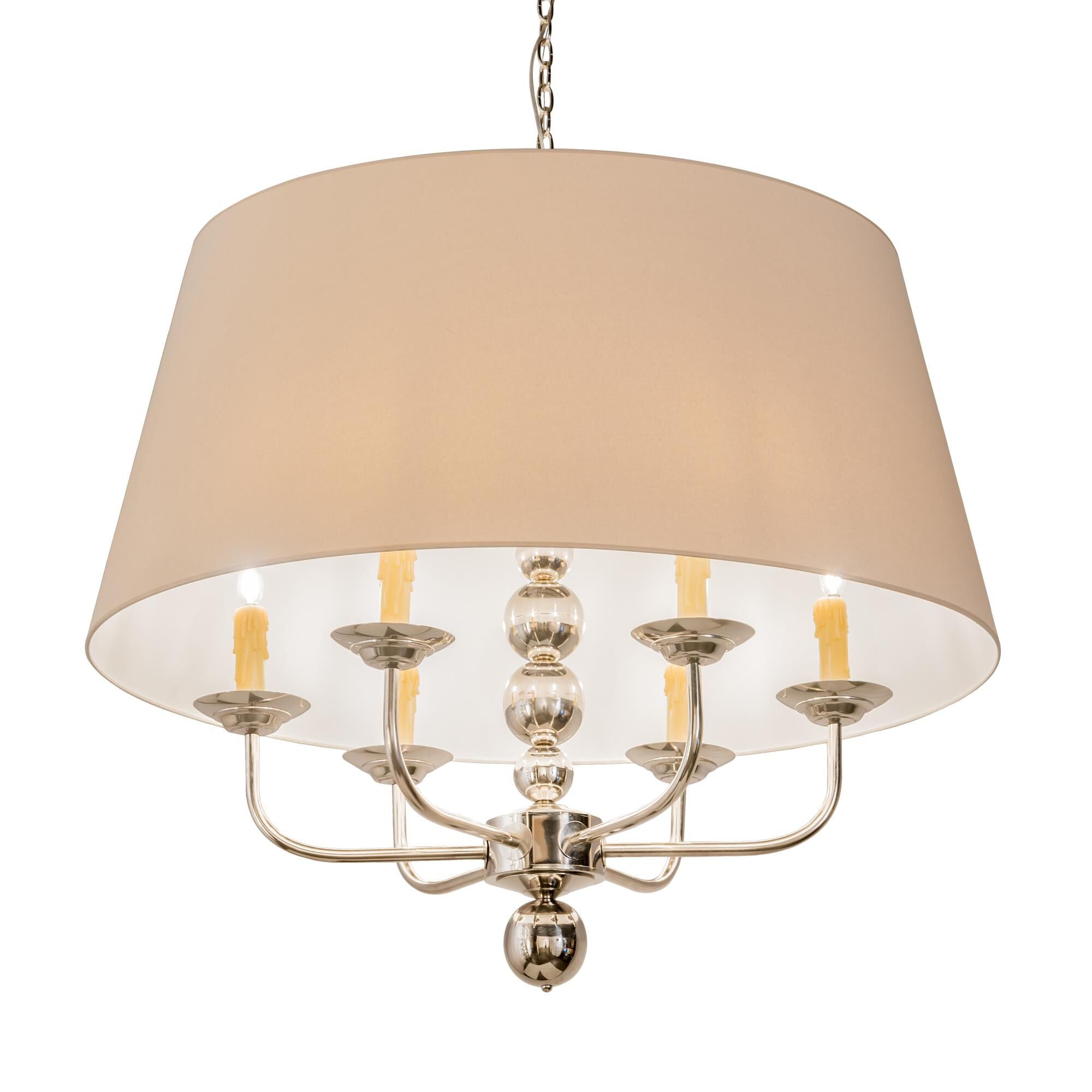 38 Inch 6 Light Chandelier