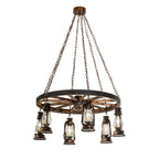40 Inch 6 Light Chandelier