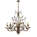 36 Inch 8 Light Chandelier