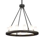 36 Inch 12 Light Chandelier