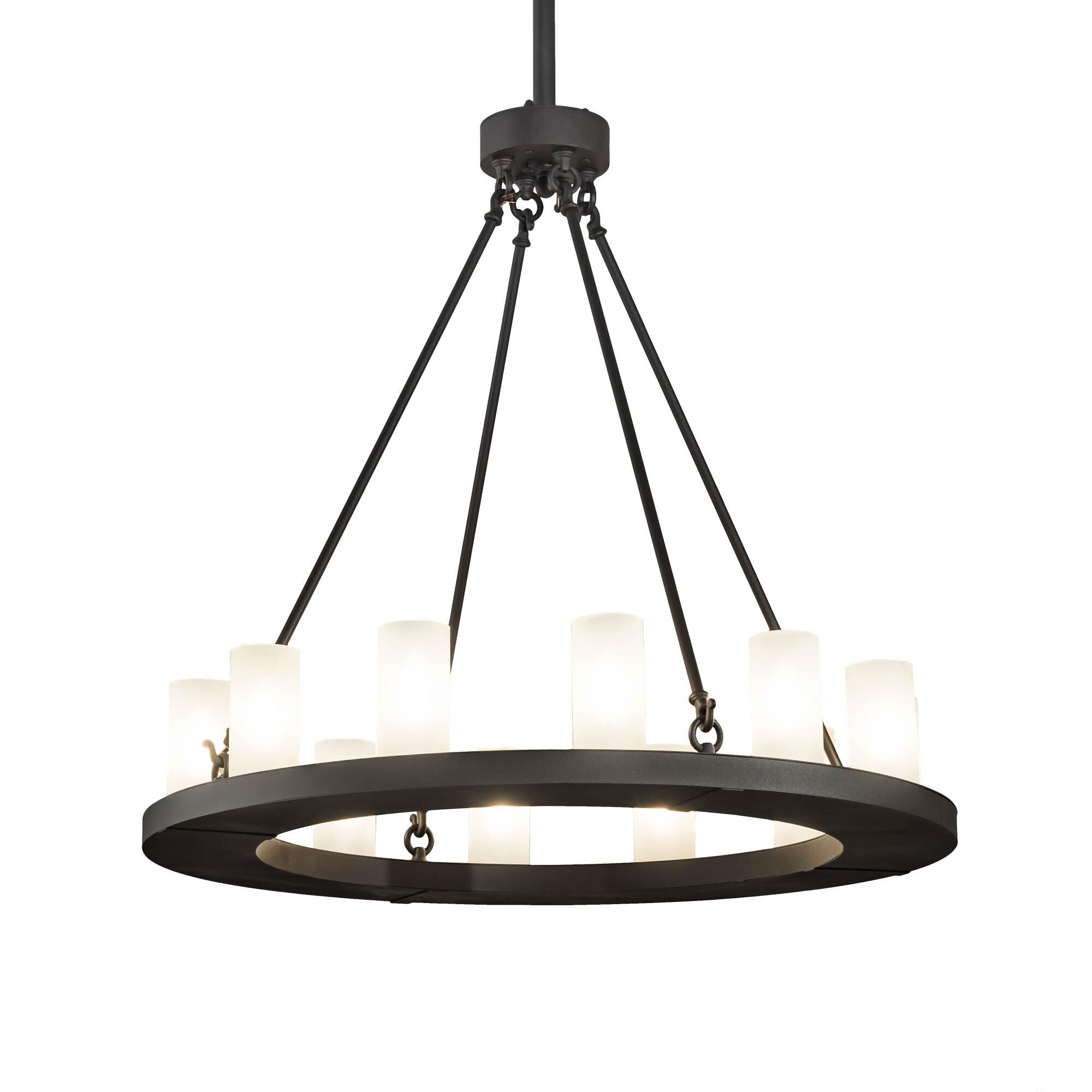 36 Inch 12 Light Chandelier