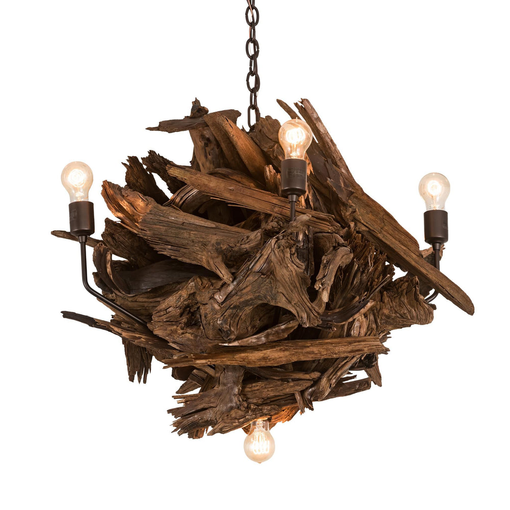 30 Inch 6 Light Chandelier
