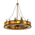 Tall Pines 72 Inch 3 Light Chandelier