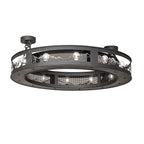 Mountain Range 48 Inch 8 Light LED Chandelier