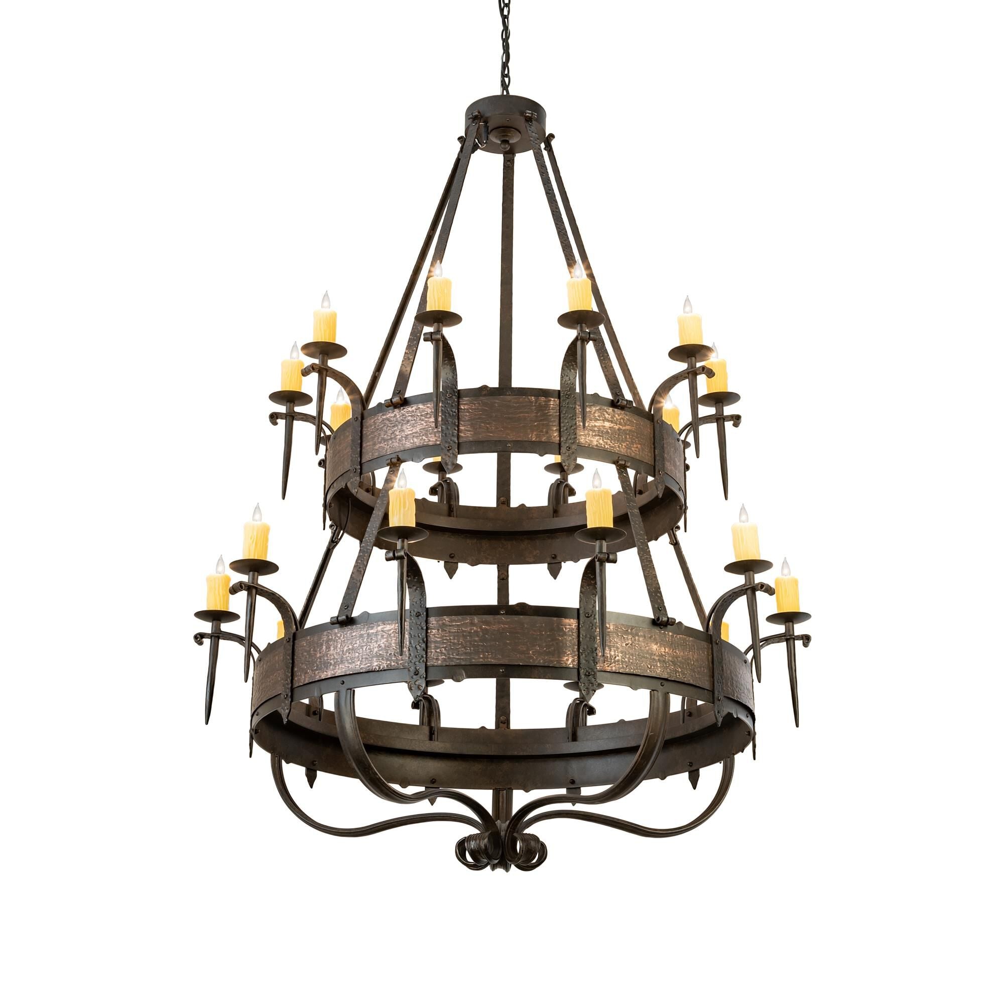Costello 56 Inch 3 Light Chandelier