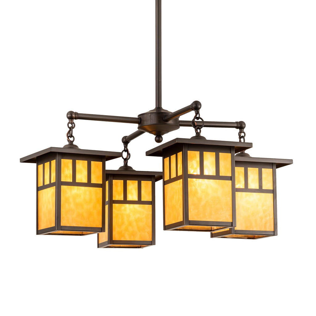 Hyde Park 31 Inch 4 Light Chandelier