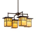 Hyde Park 31 Inch 4 Light Chandelier