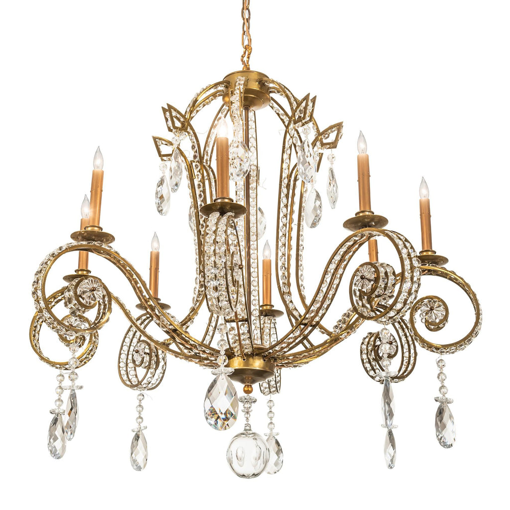 Lucerne 40 Inch 8 Light Chandelier
