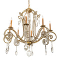 Lucerne 40 Inch 8 Light Chandelier
