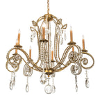 Lucerne 40 Inch 8 Light Chandelier