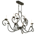 Clifton 48 Inch 5 Light Chandelier