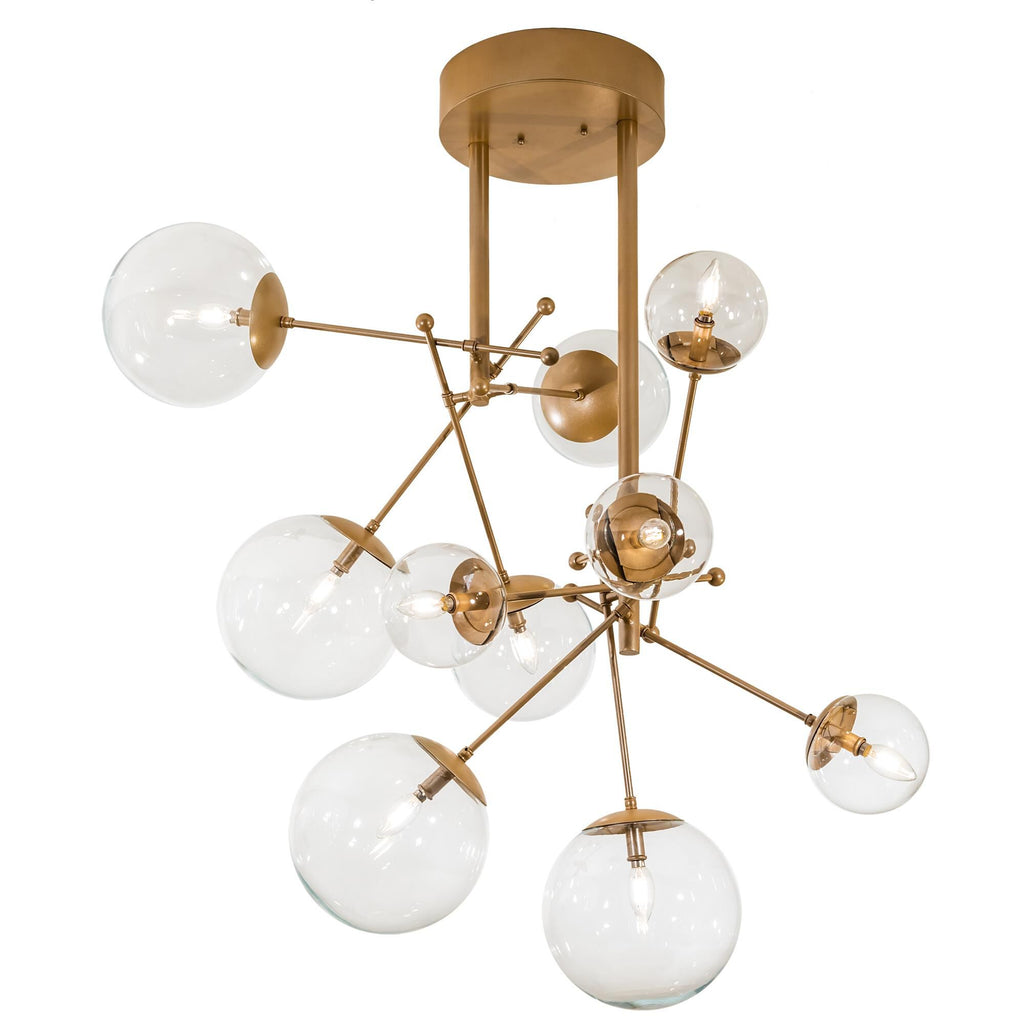 Bola 40 Inch 2 Light Chandelier