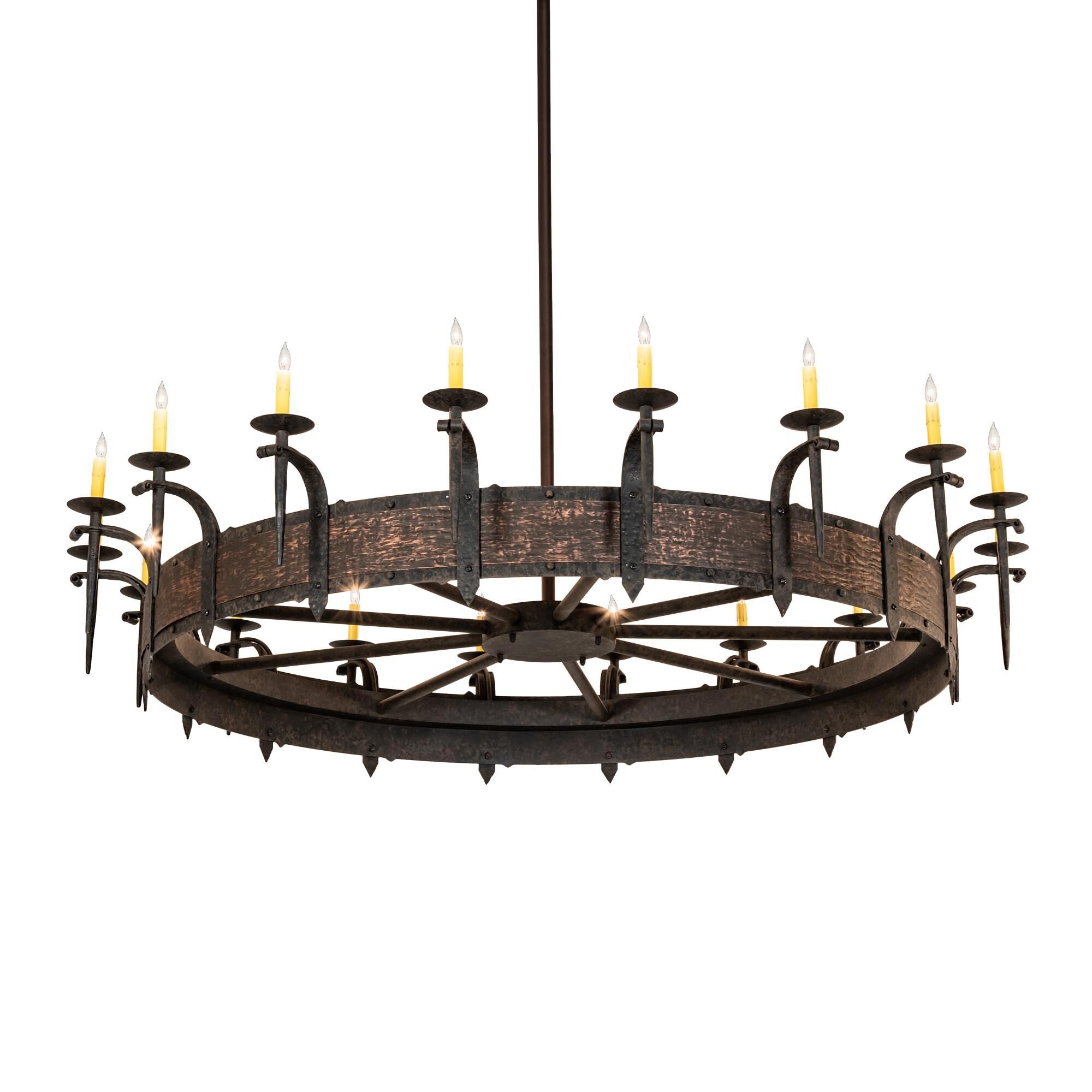 Costello 72 Inch 2 Light Chandelier