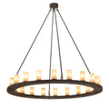 Loxley 60 Inch 3 Light Chandelier